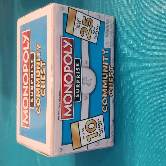 monopoly Games Monopoly Surprise Community Chest Tokens Sealed New